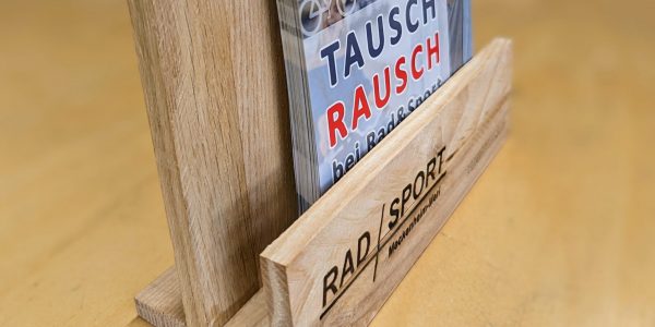 Flyerständer - Serviettenständer - Getränke oder Menühalter - Personalisiert – Bild 2