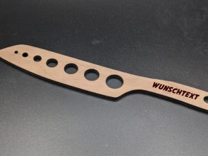 Kräuterstripper Küchenhelfer Küchenutensil Kochzubehör Kräuterhelfer Nussbaum Edel - Personalisiert