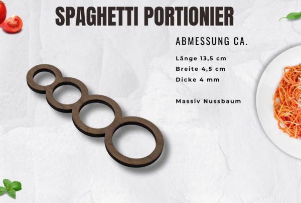 Spaghetti Portionierer Maß  Pasta Tool Küchenhelfer Küchenutensil Kochzubehör Nudelportionierer Italienische Küche – Bild 3