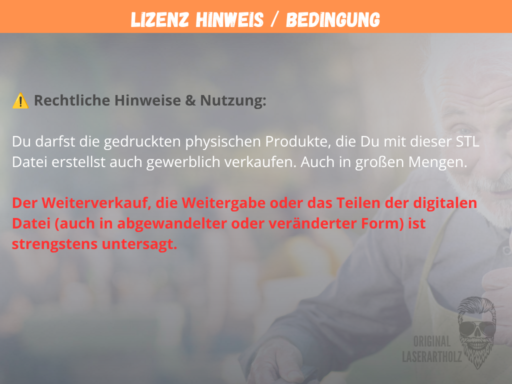 3D Druck STL Bierkiste für 1 Flasche Bier | Personalisierbares Geschenk für Männer | Geburtstag | Männerhandtasche - Gewerblich nutzbar – Bild 6